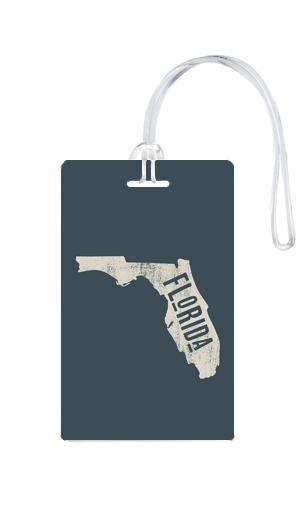 612 My Home State Florida Luggage Tag-Luggage Pros