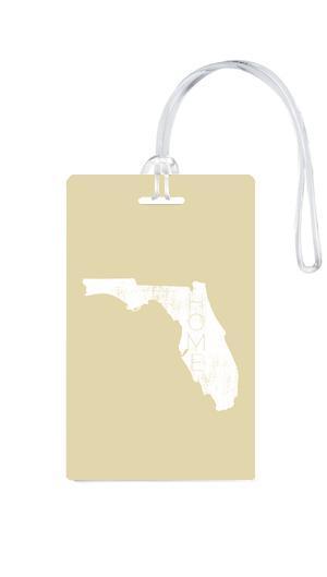 612 My Home State Florida Luggage Tag-Luggage Pros