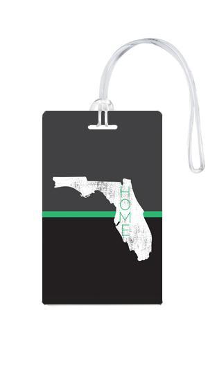 612 My Home State Florida Luggage Tag-Luggage Pros