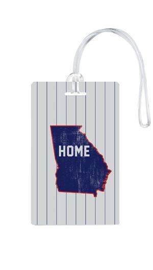 612 My Home State Georgia Luggage Tag-Luggage Pros