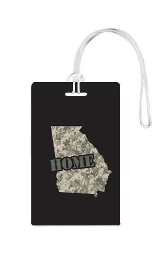 612 My Home State Georgia Luggage Tag-Luggage Pros