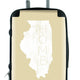 612 My Home State Illinois 20" Carry-On