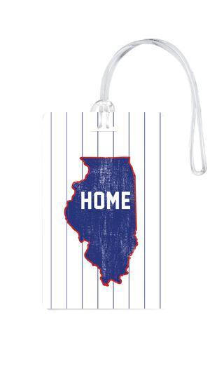 612 My Home State Illinois Luggage Tag-Luggage Pros