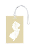 612 My Home State New Jersey Luggage Tag-Luggage Pros