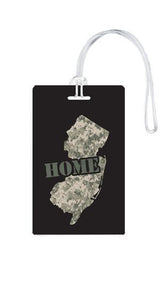 612 My Home State New Jersey Luggage Tag-Luggage Pros