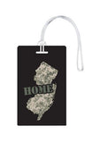 612 My Home State New Jersey Luggage Tag-Luggage Pros