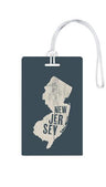 612 My Home State New Jersey Luggage Tag-Luggage Pros