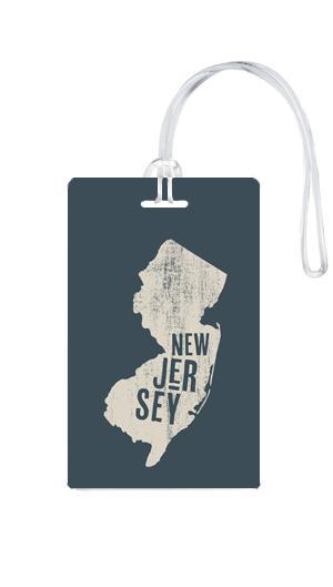 612 My Home State New Jersey Luggage Tag-Luggage Pros