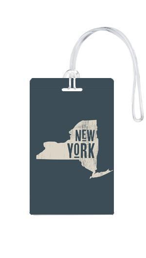 612 My Home State New York Luggage Tag-Luggage Pros