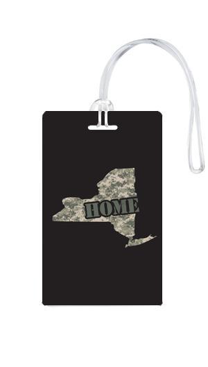 612 My Home State New York Luggage Tag-Luggage Pros