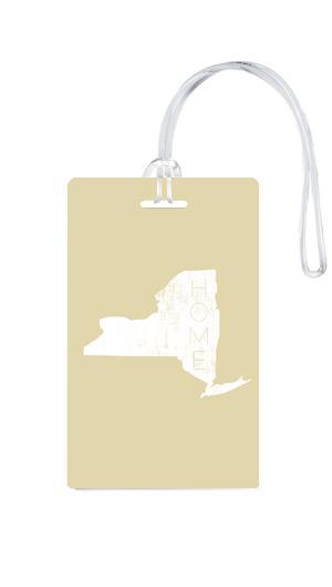612 My Home State New York Luggage Tag-Luggage Pros