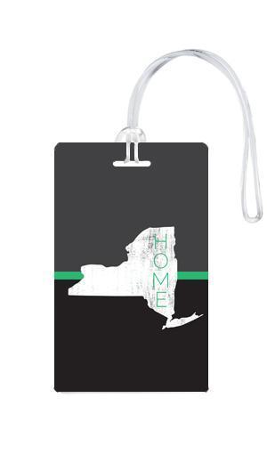 612 My Home State New York Luggage Tag-Luggage Pros