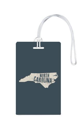 612 My Home State North Carolina Luggage Tag-Luggage Pros