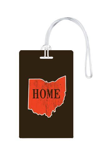 612 My Home State Ohio Luggage Tag-Luggage Pros