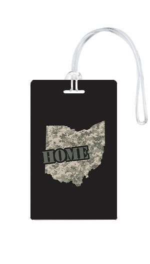 612 My Home State Ohio Luggage Tag-Luggage Pros