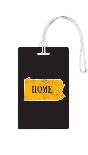 612 My Home State Pennsylvania Luggage Tag-Luggage Pros