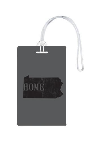 612 My Home State Pennsylvania Luggage Tag-Luggage Pros