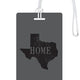 612 My Home State Texas Luggage Tag-Luggage Pros
