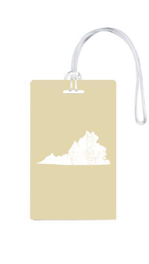 612 My Home State Virginia Luggage Tag-Luggage Pros