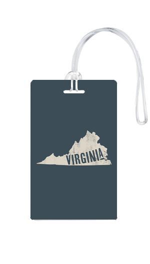 612 My Home State Virginia Luggage Tag-Luggage Pros