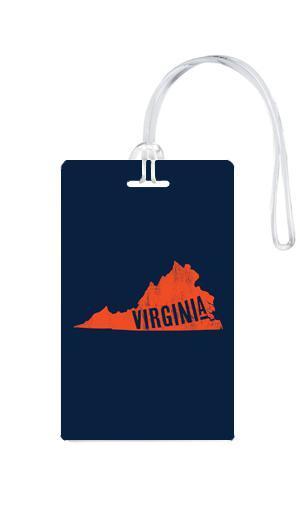 612 My Home State Virginia Luggage Tag-Luggage Pros