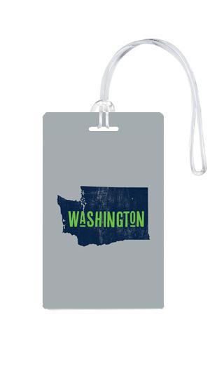 612 My Home State Washington Luggage Tag-Luggage Pros