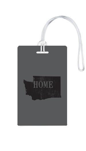 612 My Home State Washington Luggage Tag-Luggage Pros