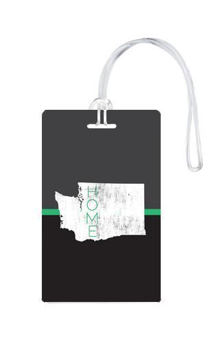 612 My Home State Washington Luggage Tag-Luggage Pros