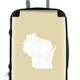 612 My Home State Wisconsin 20" Carry-On