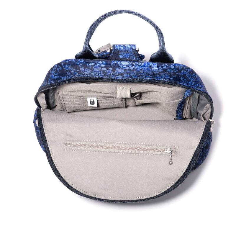 Baggallini Silver International Collection Naples Convertible Backpack