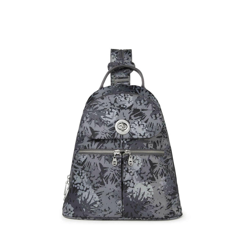 Baggallini Silver International Collection Naples Convertible Backpack