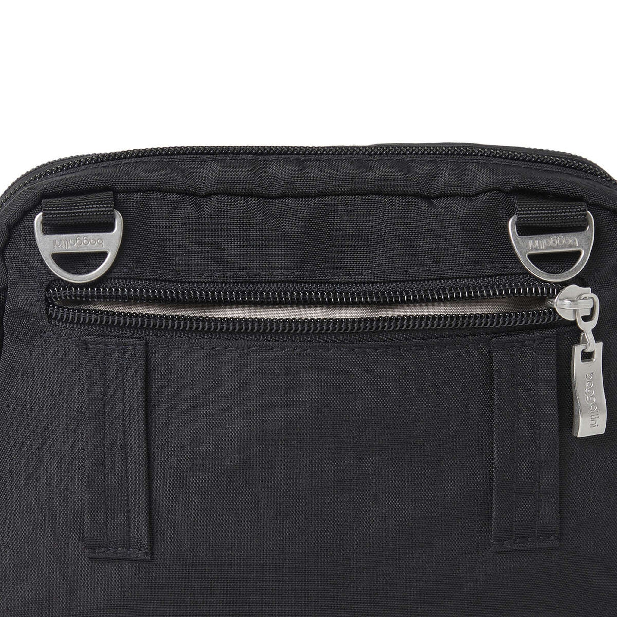 Baggallini Triple Zipper Convertible Crossbody Bag