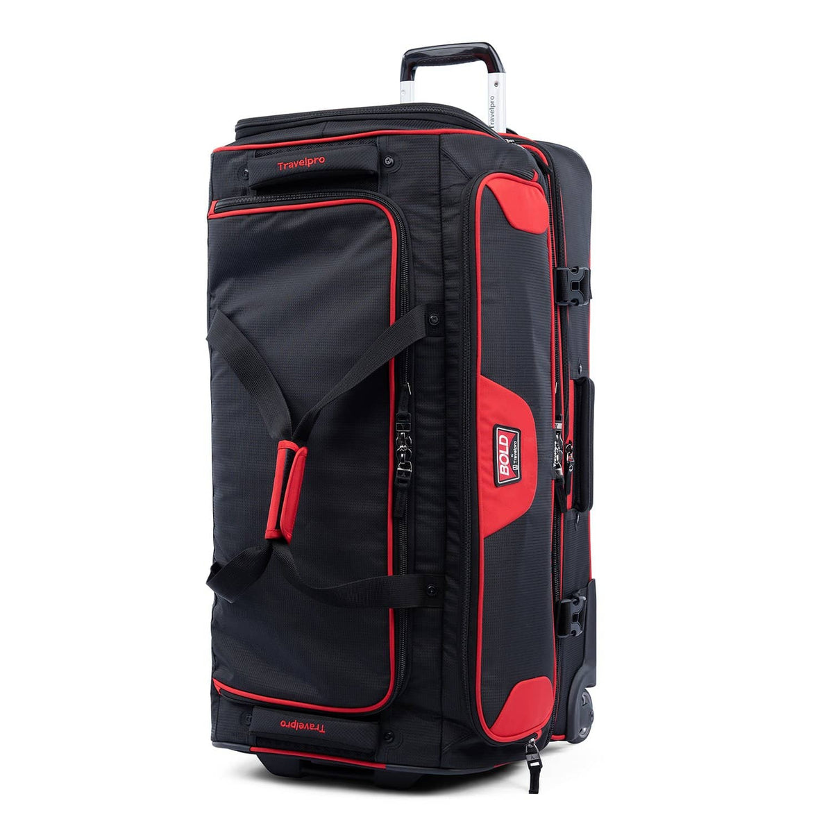 Bold by Travelpro 30" Drop Bottom Rolling Duffel Luggage Pros