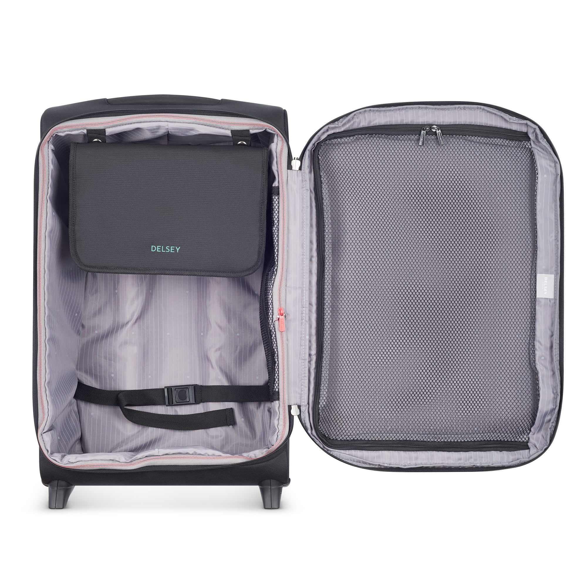 Delsey St Tropez - 55 cm Expandable Cabin Luggage by Delsey Travel Gear  (StTropez-55cm-Cabin)