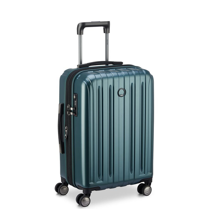 Delsey Titanium 4-Wheel Carry-On Expandable Spinner