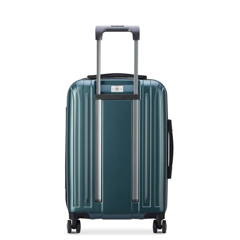 Delsey Titanium 4-Wheel Carry-On Expandable Spinner