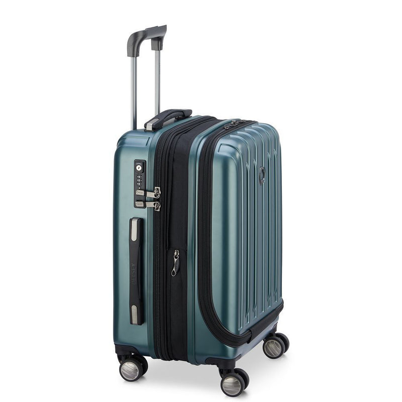 Delsey Titanium 4-Wheel International Carry-On Expandable Spinner