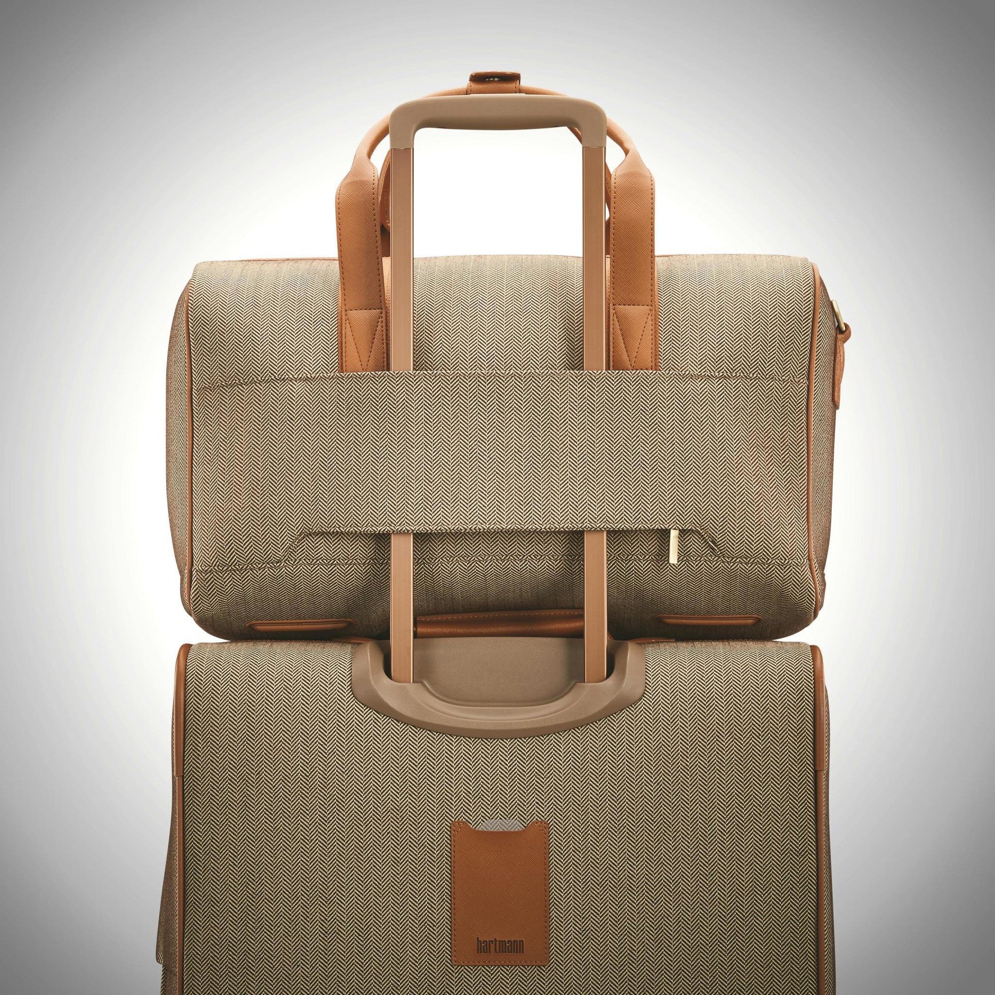 Hartmann ウィークエンド ダッフルバッグ Hartmann Herringbone Deluxe Weekend Duffel – Luggage Pros