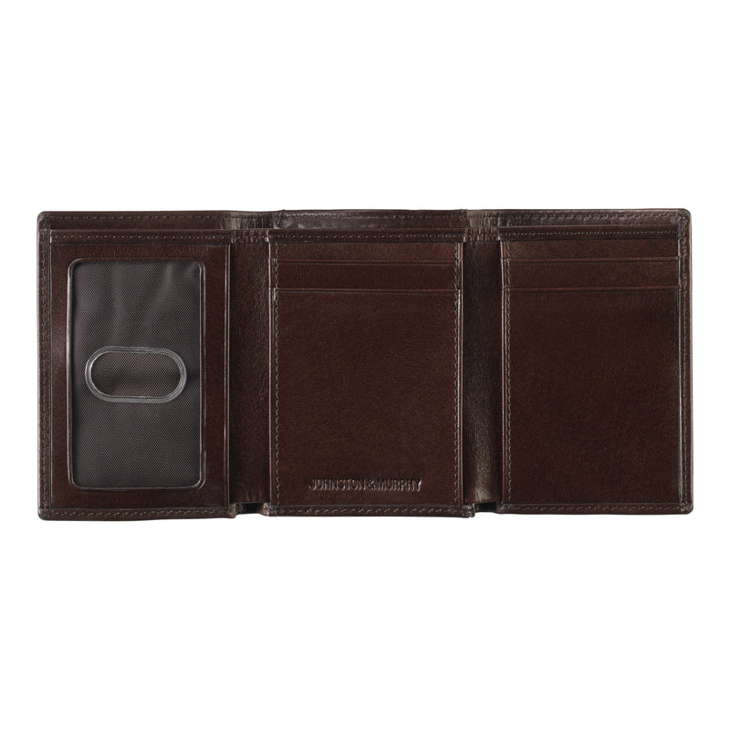 Johnston & Murphy Italian Leather Trifold Wallet