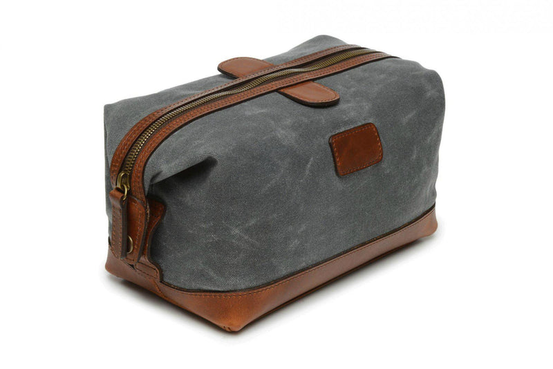 Korchmar Adventure Wax Canvas Ryder Dopp Kit-Luggage Pros