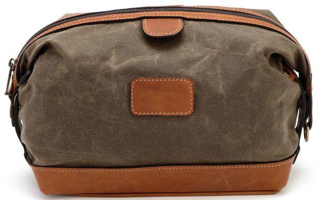 Korchmar Adventure Wax Canvas Ryder Dopp Kit-Luggage Pros