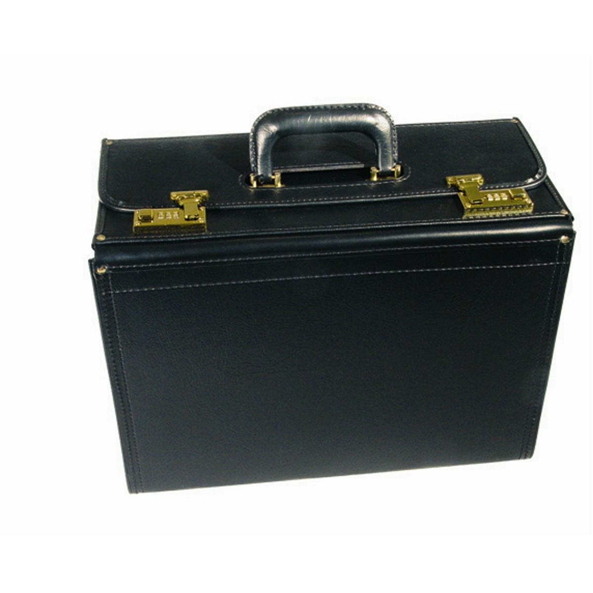 Korchmar Classics 18" Advocate Catalog Case - Black-Luggage Pros