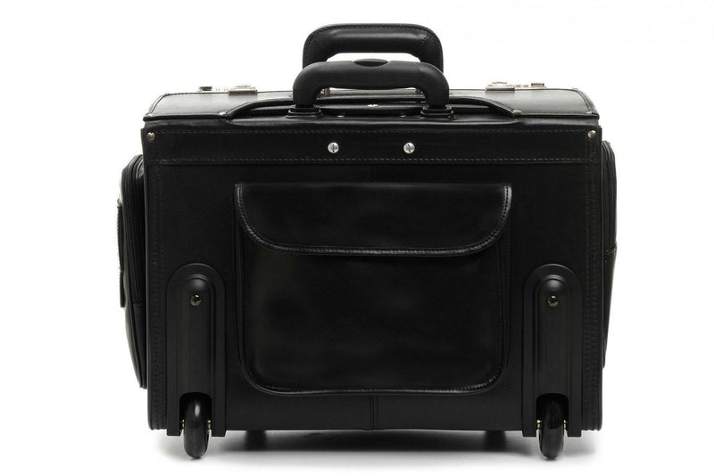 Korchmar Counselor Rolling Catalog Case - Black-Luggage Pros