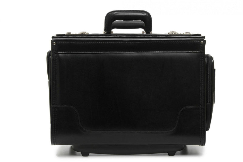 Korchmar Counselor Rolling Catalog Case - Black-Luggage Pros