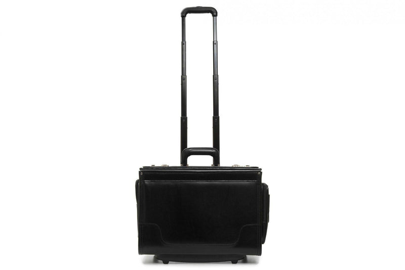 Korchmar Counselor Rolling Catalog Case - Black-Luggage Pros