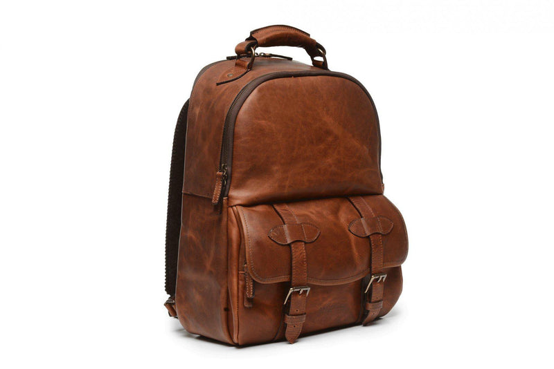 Korchmar Lewis Leather Backpack - Espresso-Luggage Pros