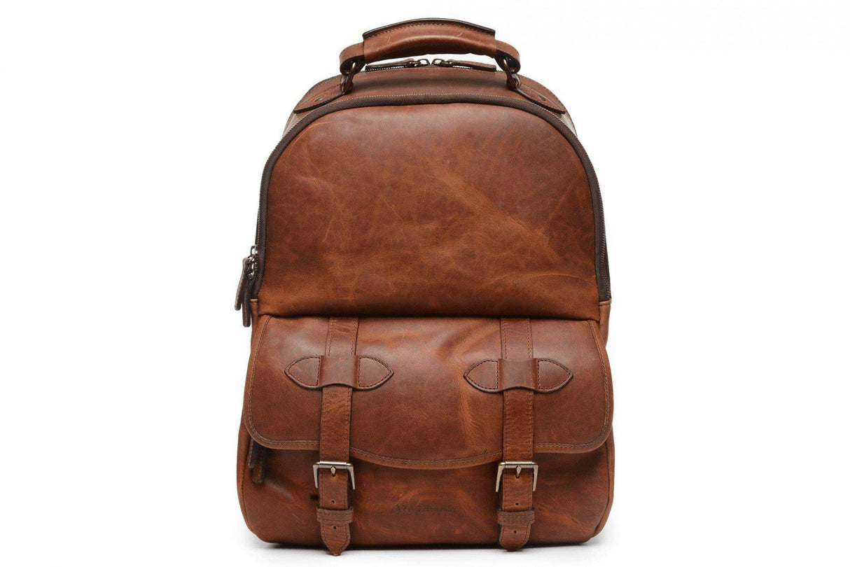 Korchmar Lewis Leather Backpack - Espresso-Luggage Pros