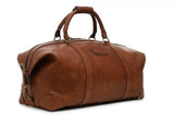 Korchmar Lux Twain Pull Leather Weekender