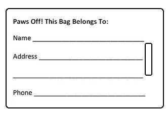 Luggage Pros "GRRR!" Luggage Tag-Luggage Pros