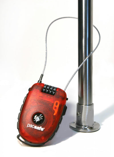 Pacsafe RetractaSafe 4-Dial Retractable Cable Lock